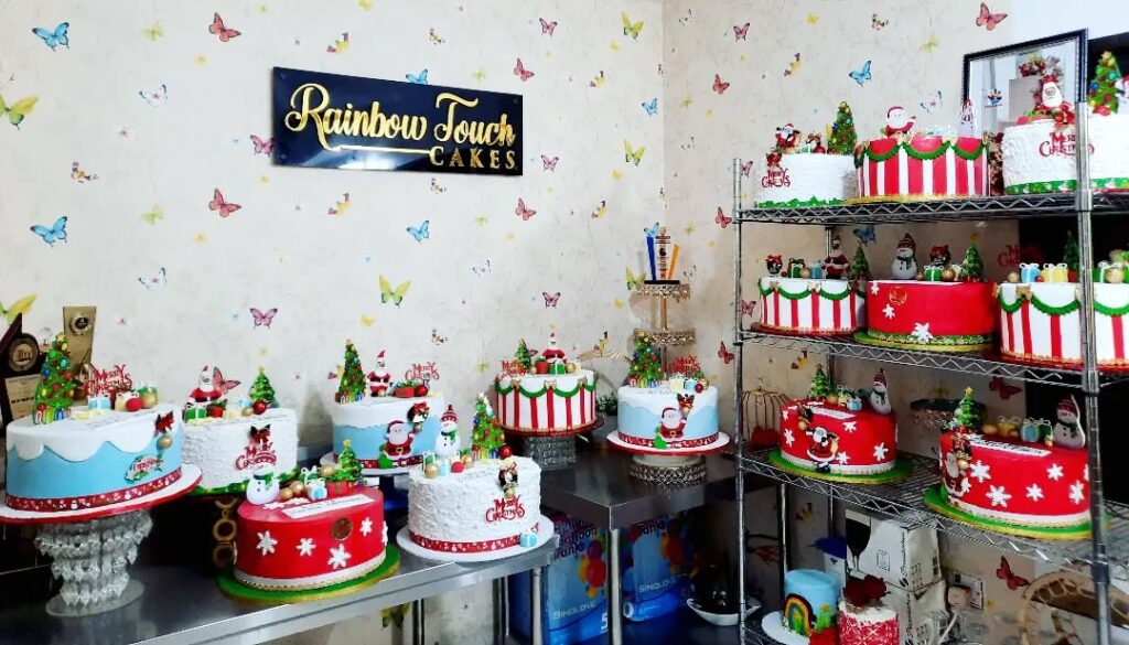 `Fresh Ingredients, Baking Quality, Rainbow Touch Cakes