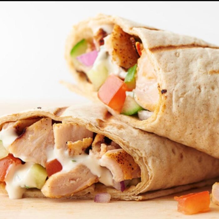 Double Sausage options, each wrap can be customized with added crispy fries for that extra savory crunch. Whether you're craving a quick lunch or planning a snack combo, our shawarma is freshly prepared and ready to go anywhere in Abuja.